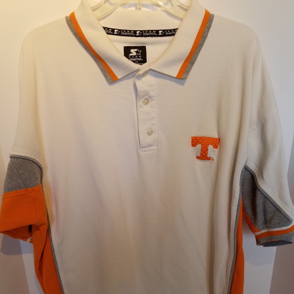 Tennessee Volunteers 2XL White Collar Shirt